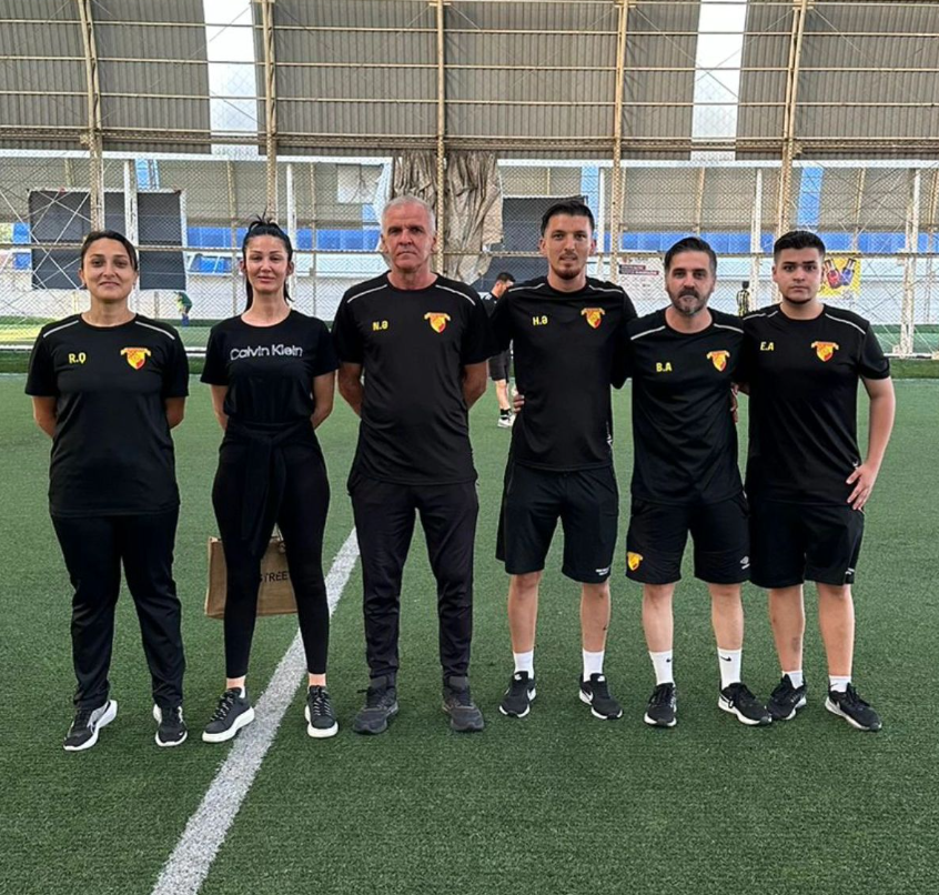 Young players of Göztepe Baku Football School